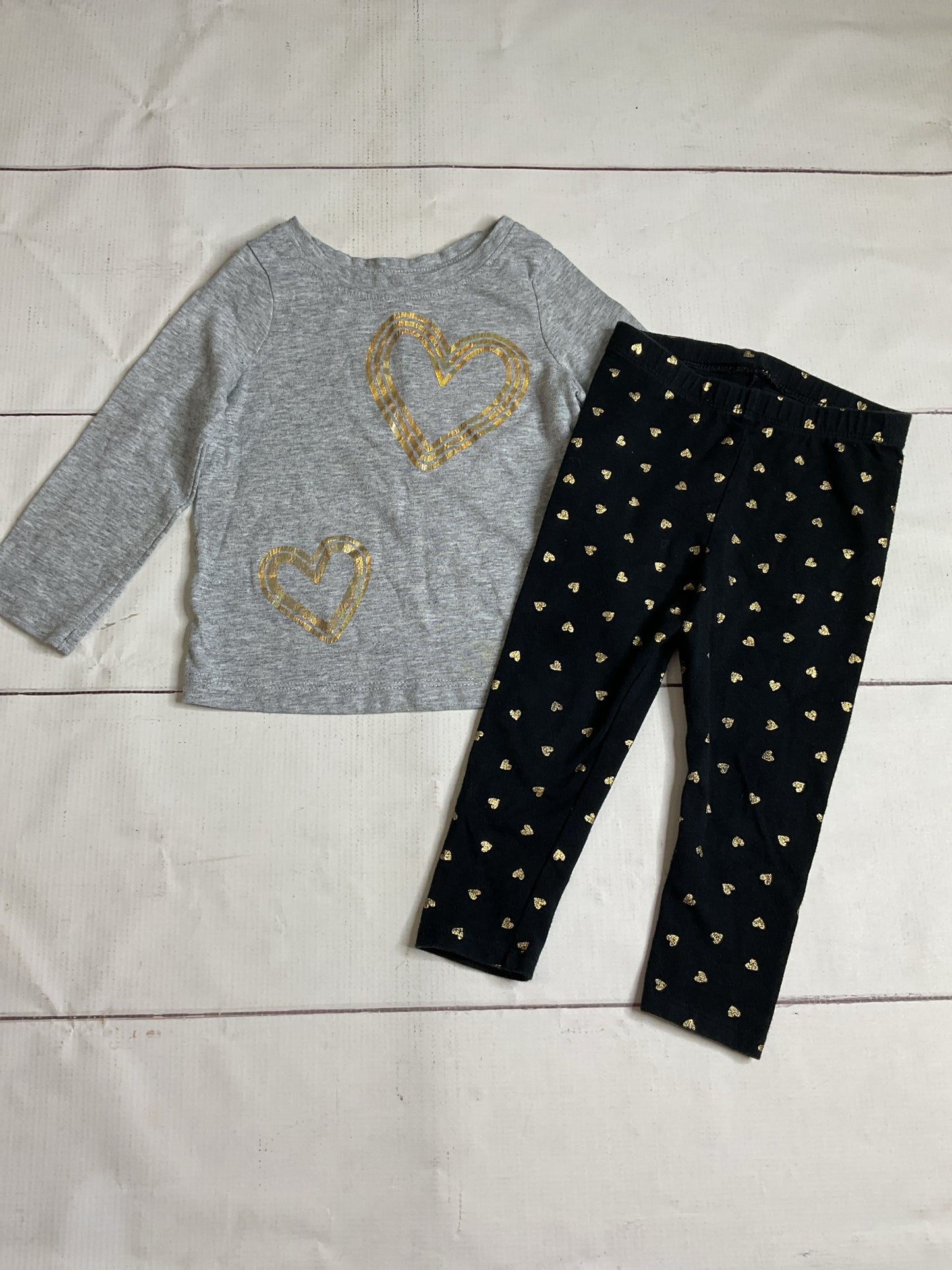 Cat & Jack Size 18M 2pc Outfit