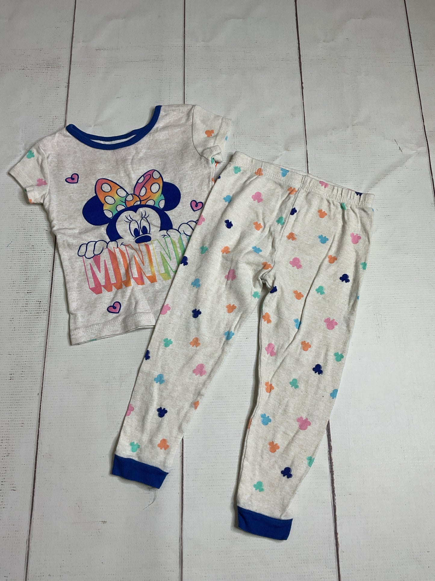 Minnie Mouse Size 3 2pc. Pajamas