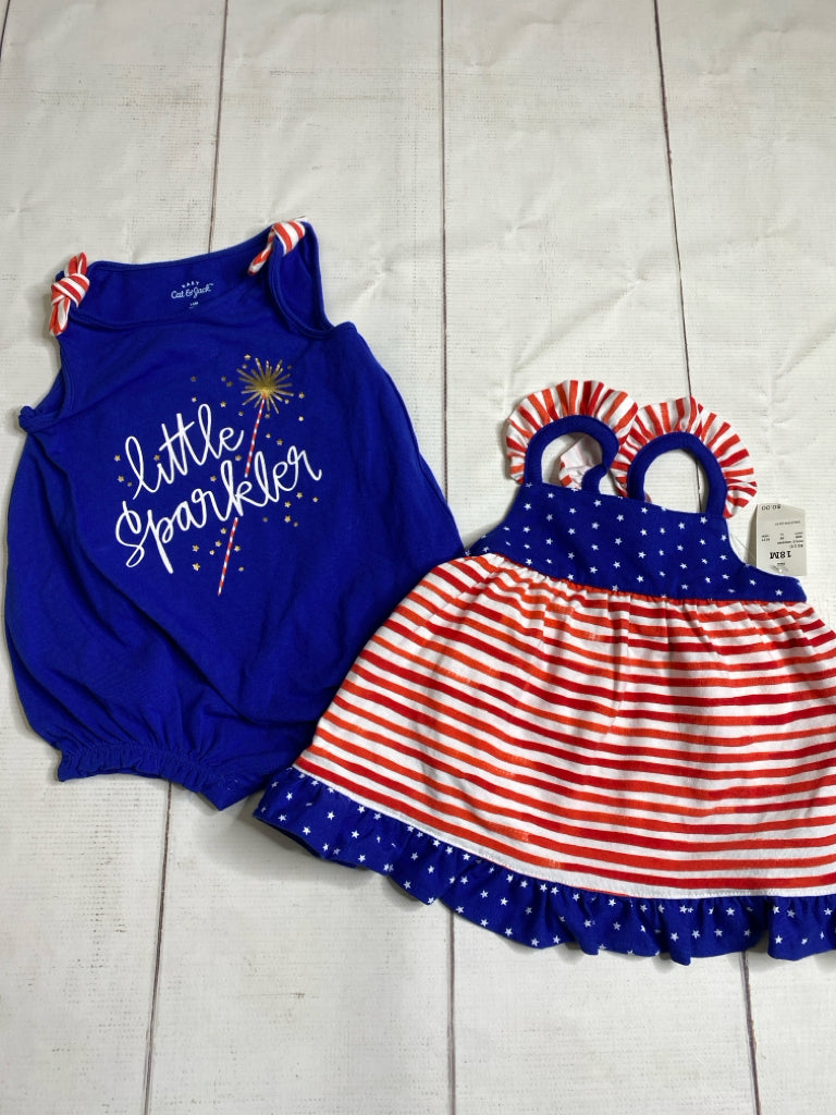 Cat & Jack Size 18M 3pc Outfit