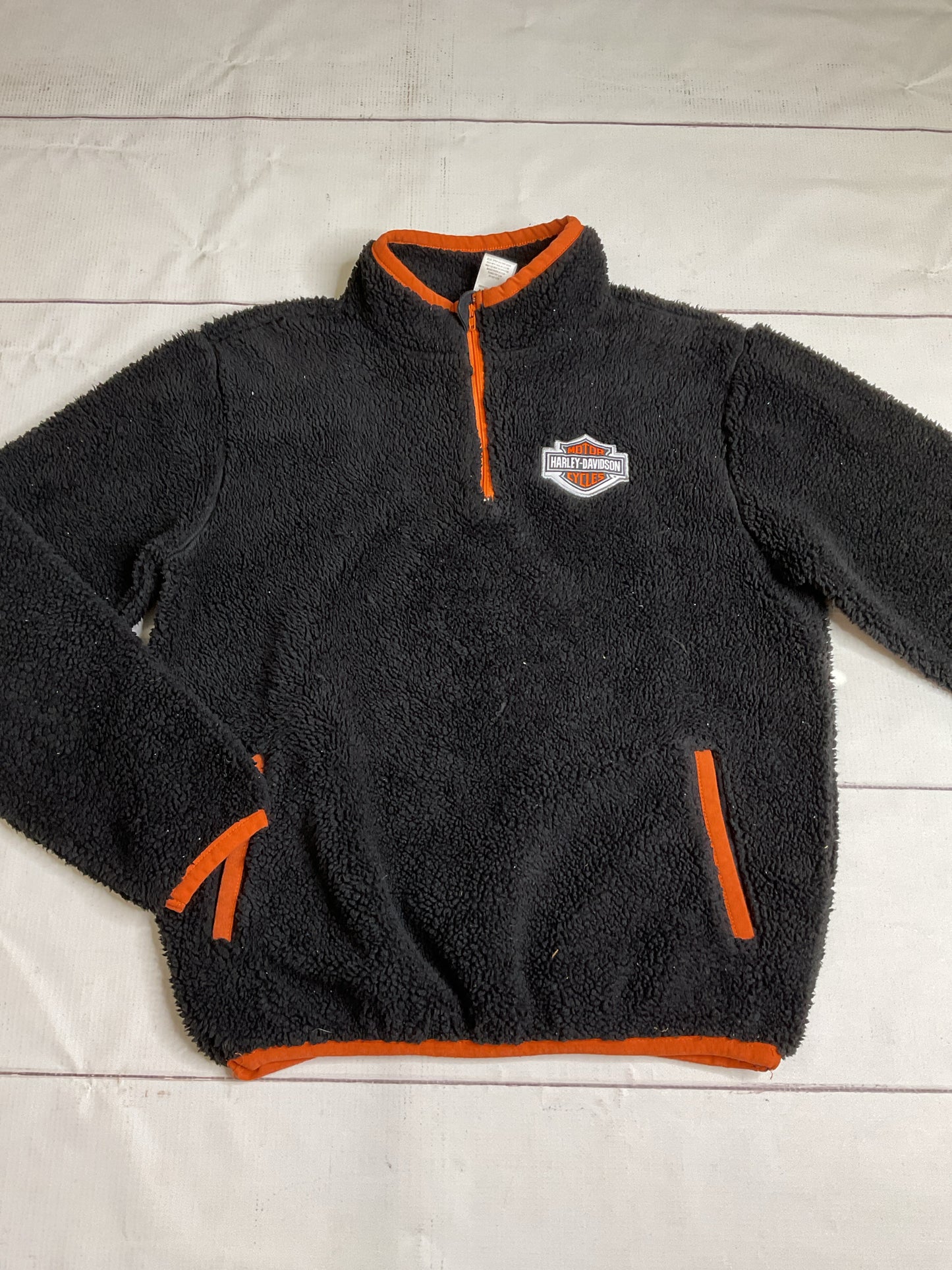 Harley Davidson Size 12/14 1/4 zip