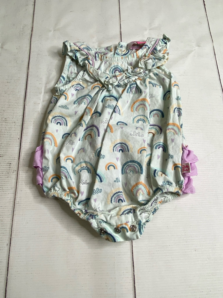 Ruffle Butts Size 3/6M Romper