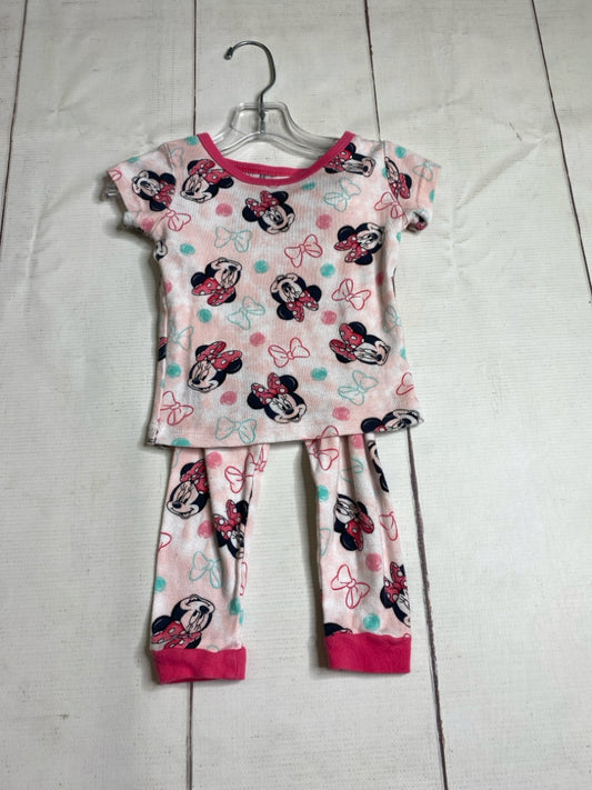 Minnie Mouse Size 2 2pc. Pajamas