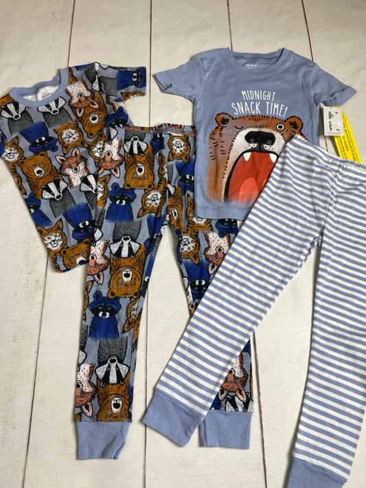 Carter's Size 4 4pc Pajamas