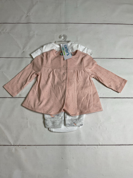 Carter's Size 0/3M 3pc Outfit