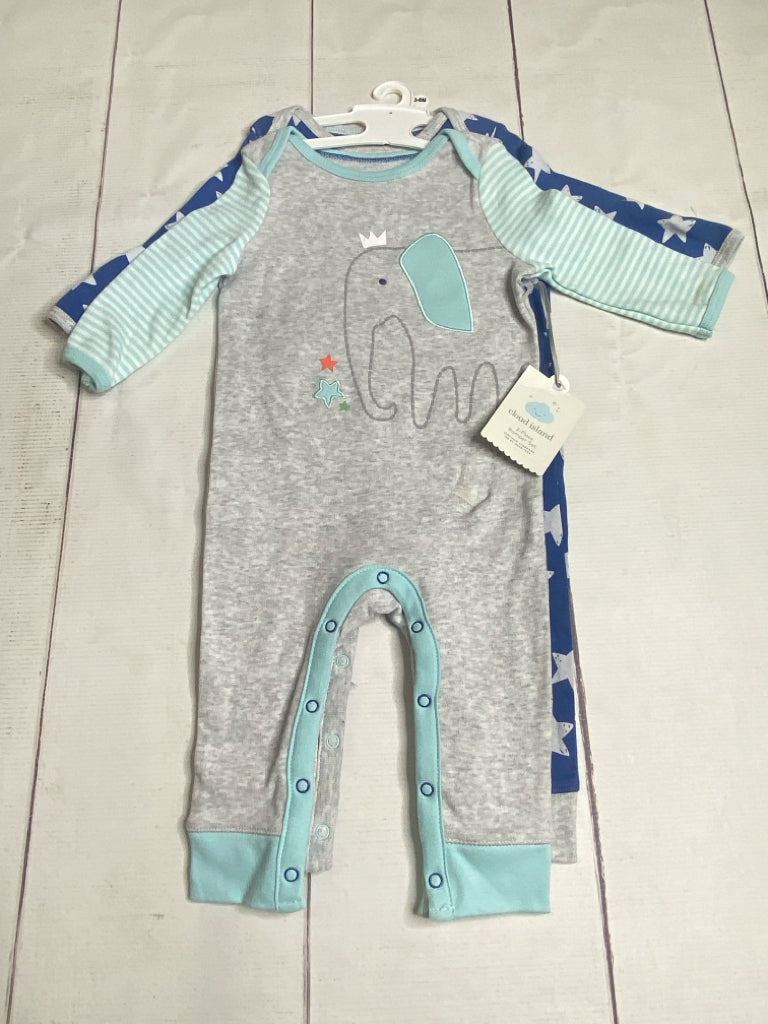 Cloud Island Size 3/6M Romper