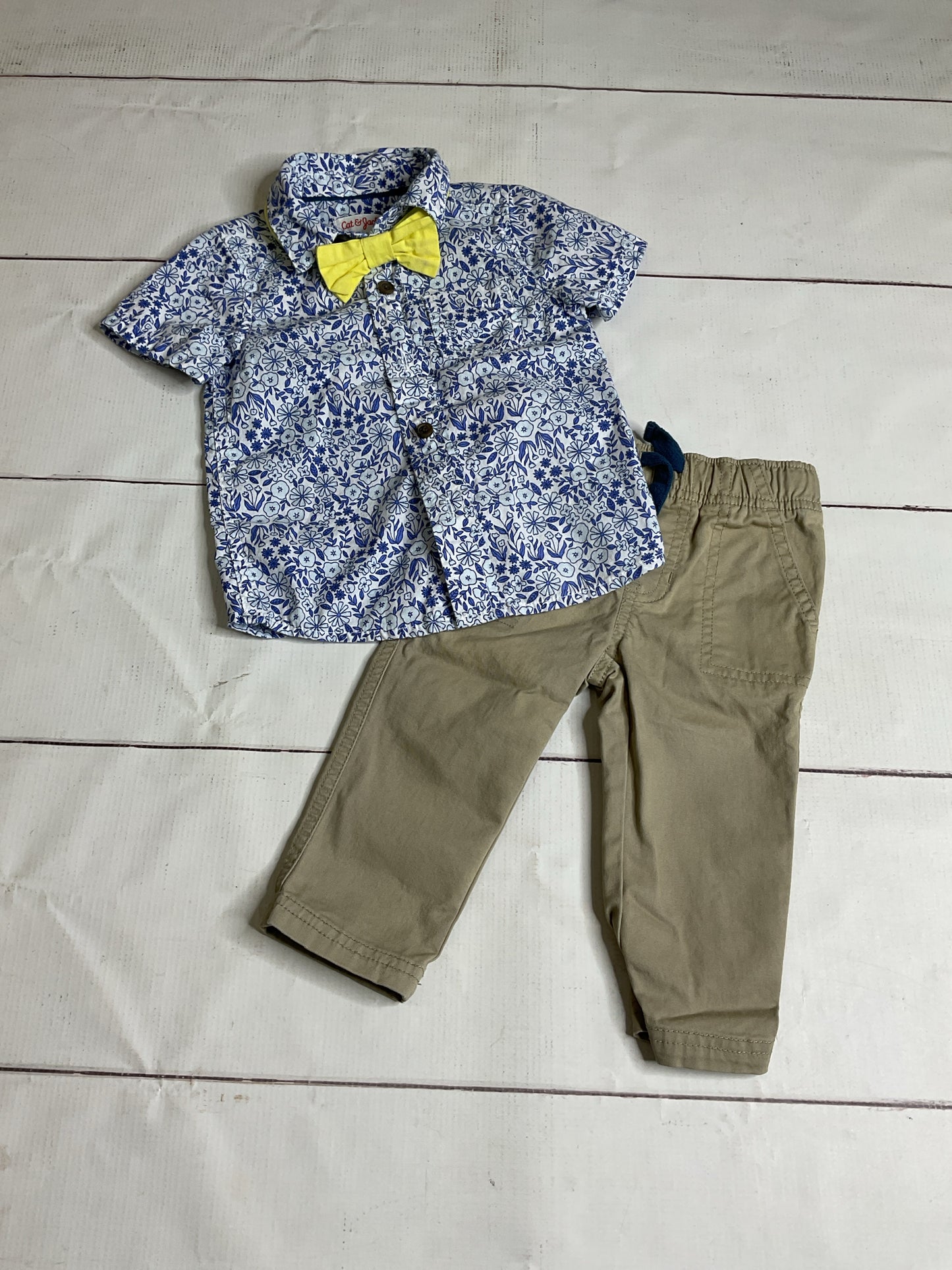 Cat & Jack Size 12M 3pc. Outfit