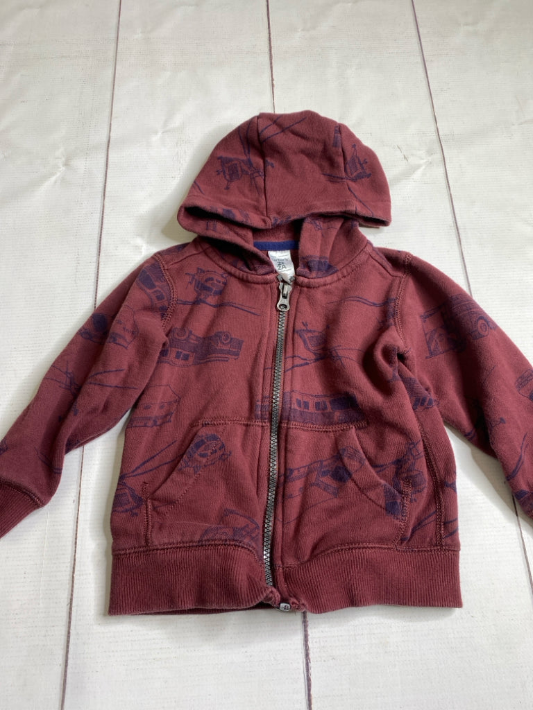 Carter's Size 2 Zip-Up Hoodie