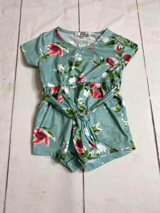 Bailey's Blossoms Size 12/18M Romper