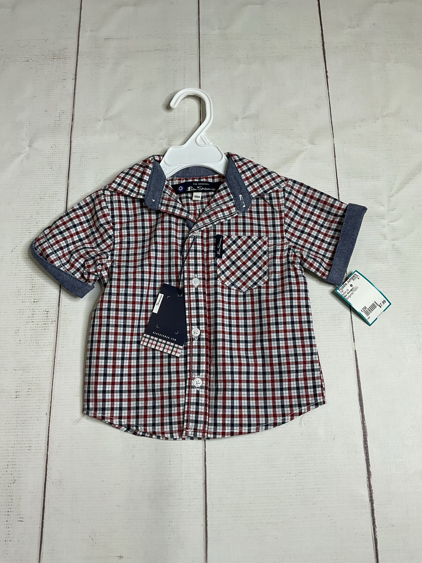 Ben Sherman Size 12M Button Up