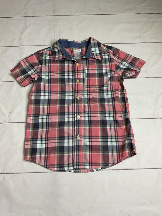 Carter's Size 7 Button Up