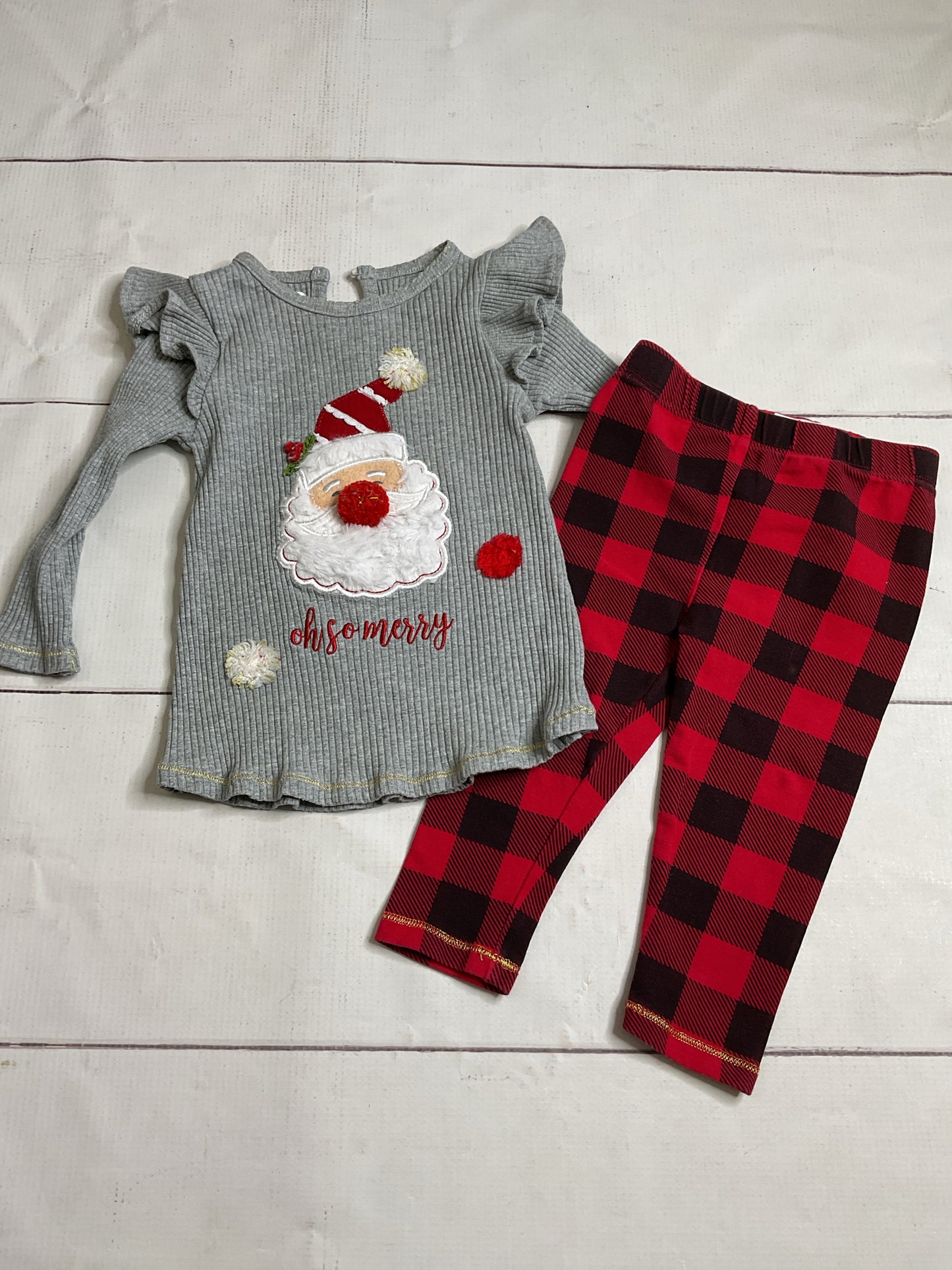 Mud Pie Size 6/9M 2pc Outfit