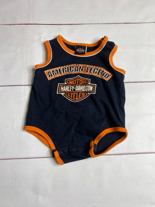 Harley Davidson Size 3/6M Onesie