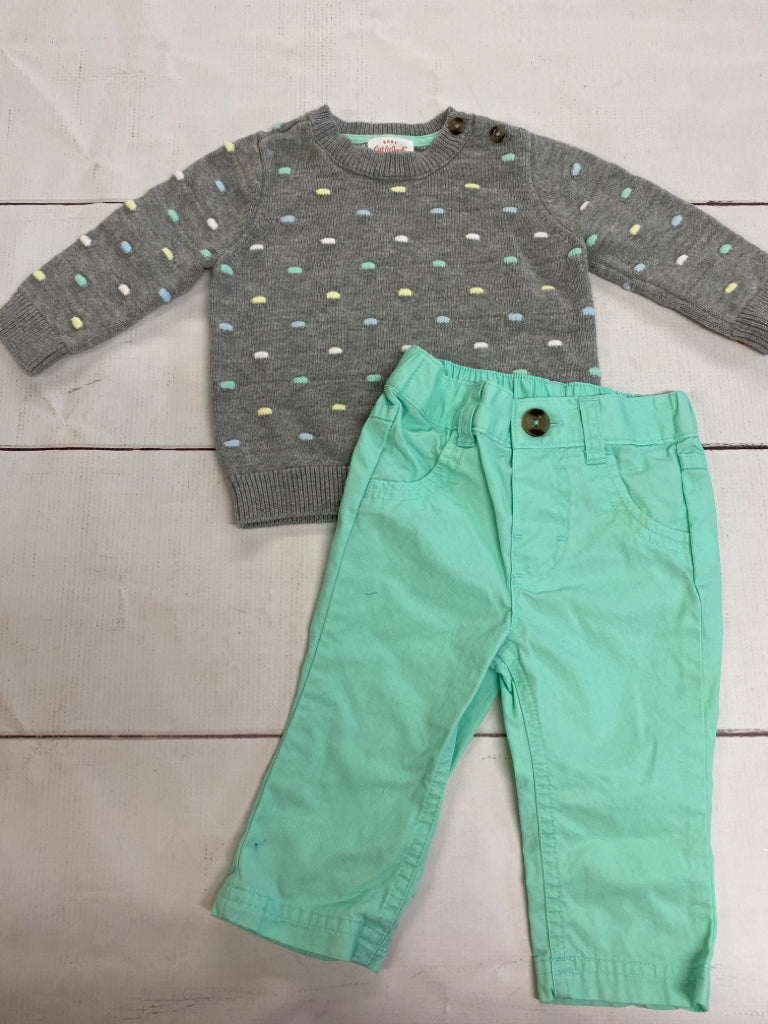 Cat & Jack Size 3/6M 2pc. Outfit